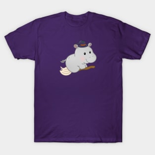 Hippo Witch T-Shirt